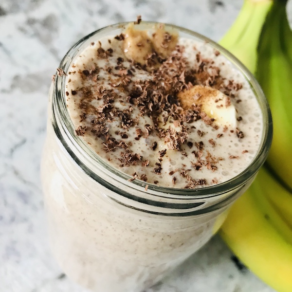 peanut butter banana smoothie