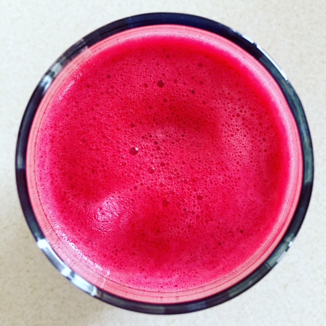 Beet, carrot, apple juice