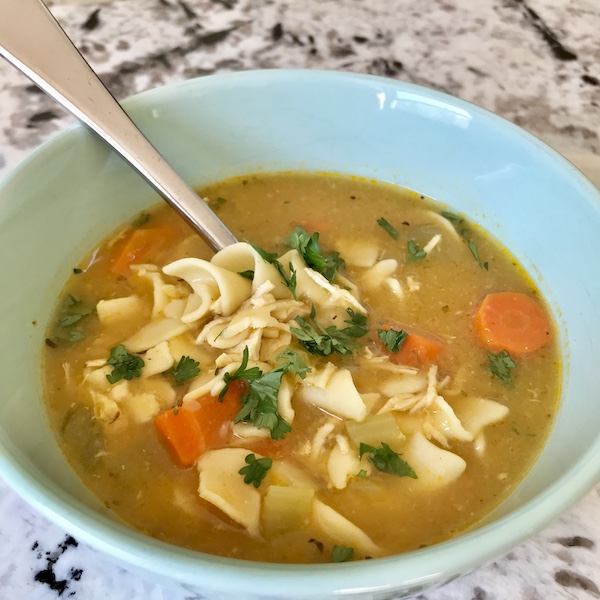 instant pot chicken noodle soup recipe
