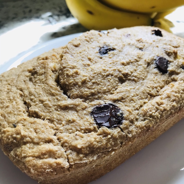healthy banana bread