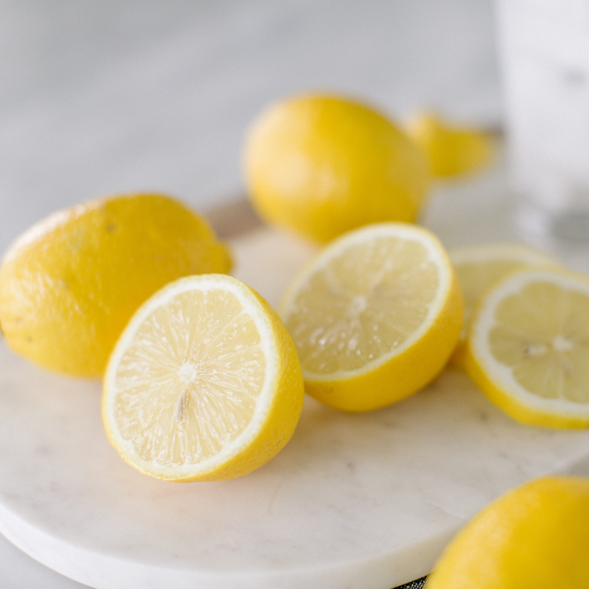 warm water with lemon
