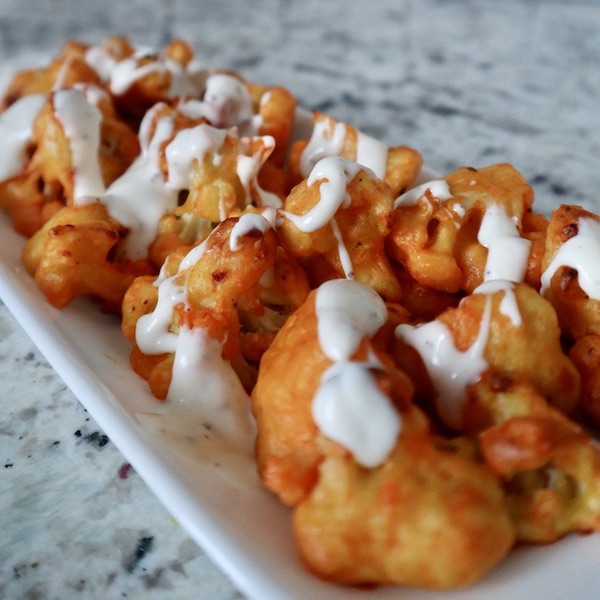 Buffalo Cauliflower Bites